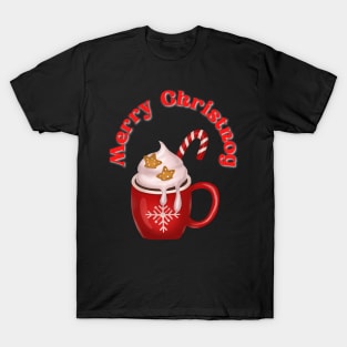 Christmas - Merry Christnog, Merry christmas, family christmas pjama t-shirt T-Shirt